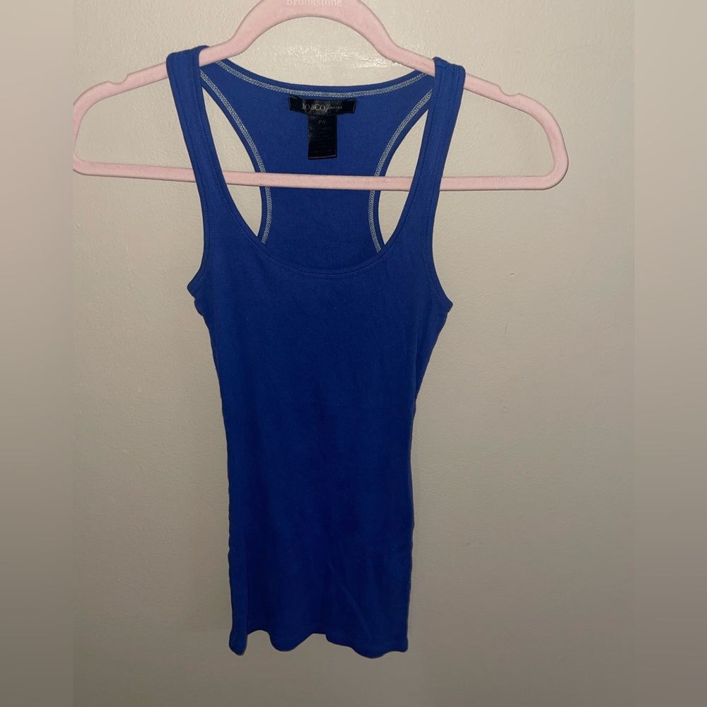 JO & CO, royal blue Tank top size small